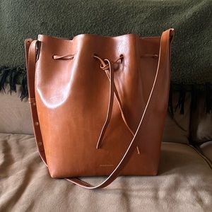 Mansur Gavriel leather bucket bag (large)